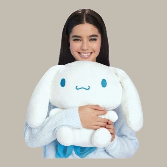 NWT Sanrio Cinnamoroll Plush Backpack - 14 Inch - White - Limited Edition - Picture 4 of 12